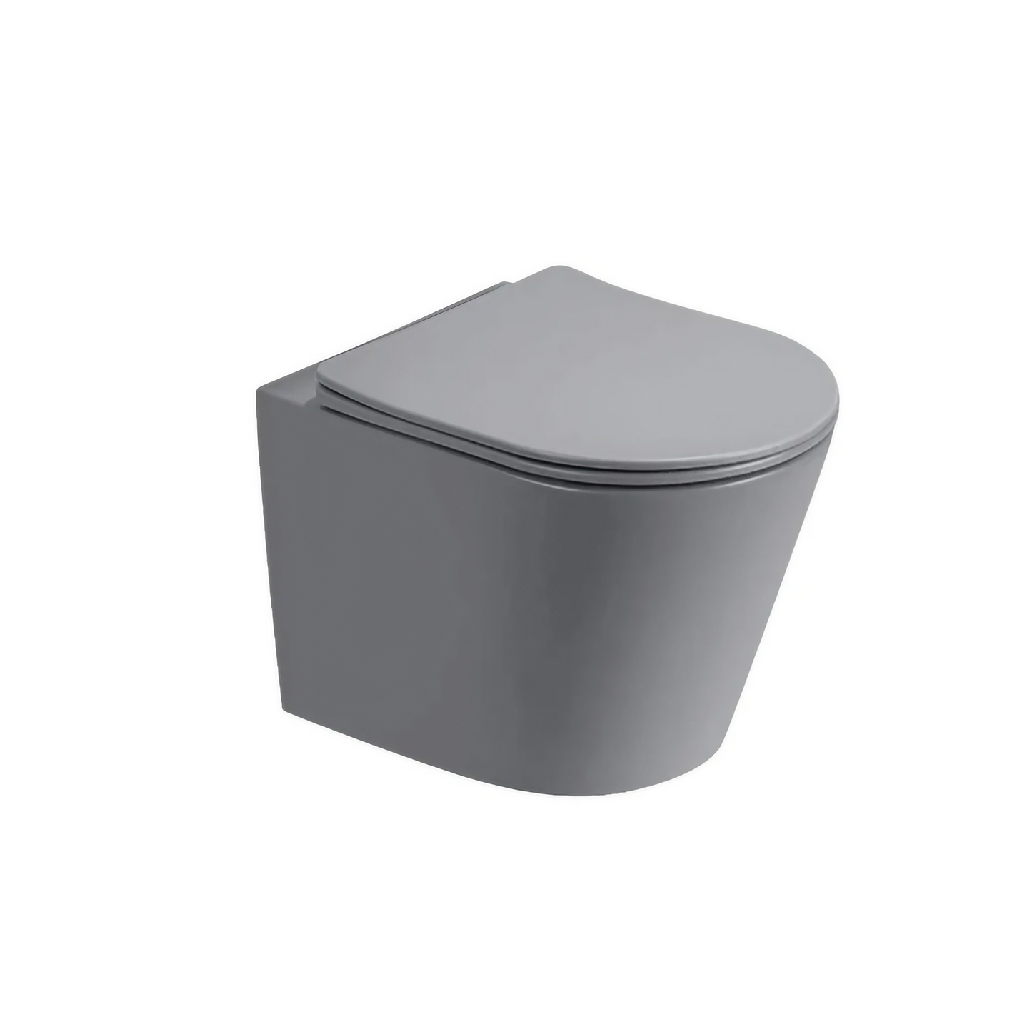 Opbouw Hangend Toilet - Paris - Mat Grijs - 480x365x370mm