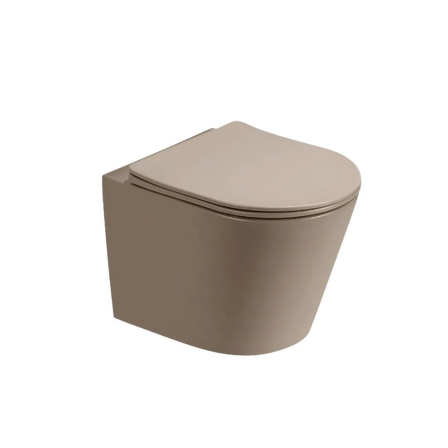 Opbouw Hangend Toilet - Paris - Mat Beige - 480x365x370mm