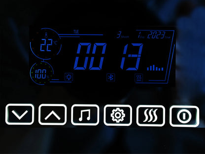 LED Badkamerspiegel - Bluetooth - Lorenzo 100x70cm