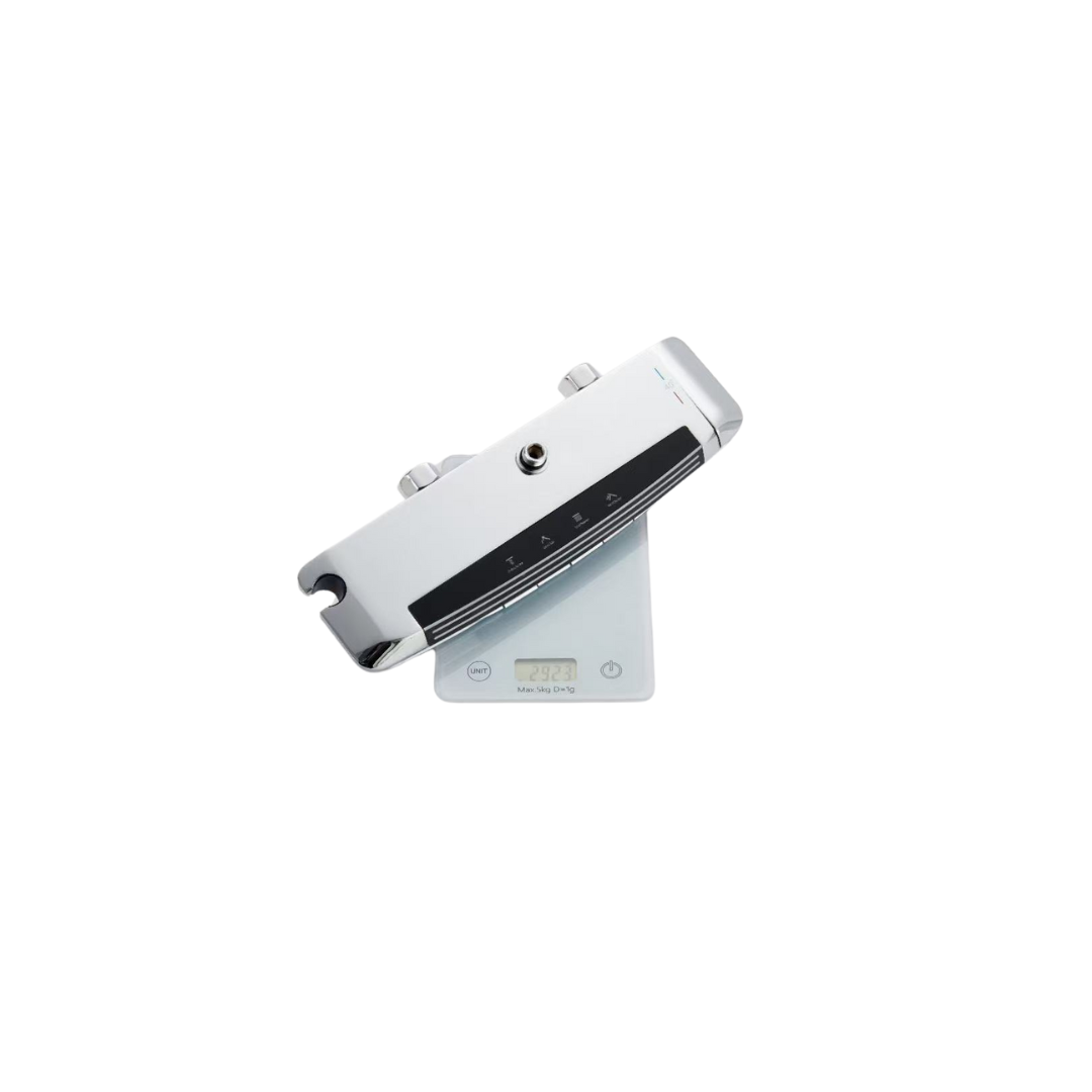 Thermostatische Opbouw Regendoucheset - Sandro - Chroom