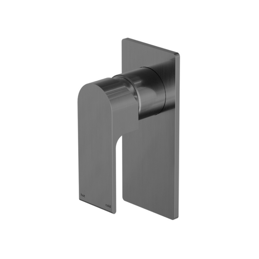 Inbouw mengkraan - Portofino - Gun metal grey