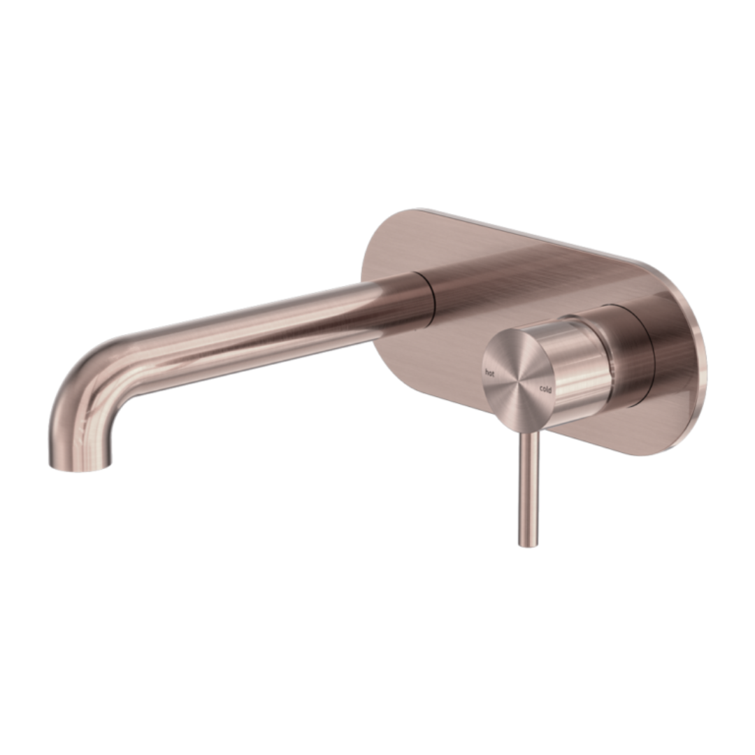 Inbouw wastafelkraan Capri – Brushed bronze