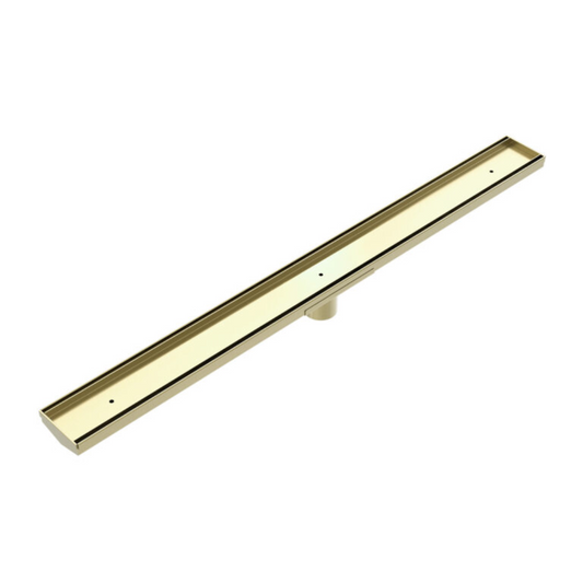 Douchedrain Capri – 900 mm – Tegelrooster – Brushed Gold