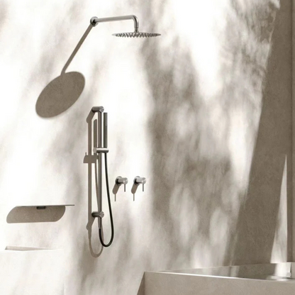 Douchekop Capri – Geborsteld brons - 300 mm