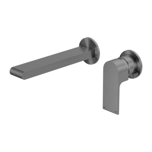 Inbouw wastafelkraan Portofino – Zonder achterplaat - Gun metal grey