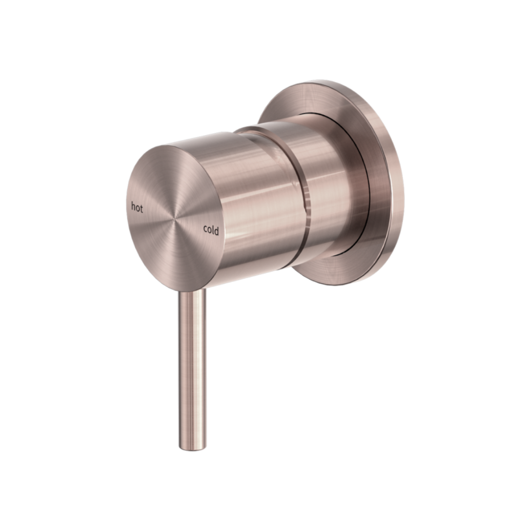 Inbouw mengkraan - Capri - 1-Gats - Brushed bronze