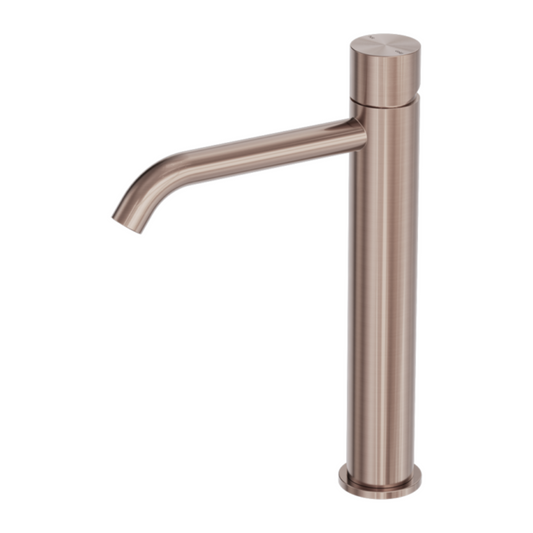 Hoge wastafelkraan Capri - Greeploos - 1-Gats - Brushed bronze