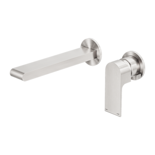 Inbouw wastafelkraan Portofino – Zonder achterplaat - Brushed nickel