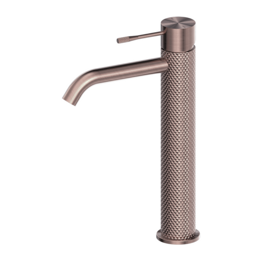 Hoge wastafelkraan Valencia - 1-Gats - Brushed bronze