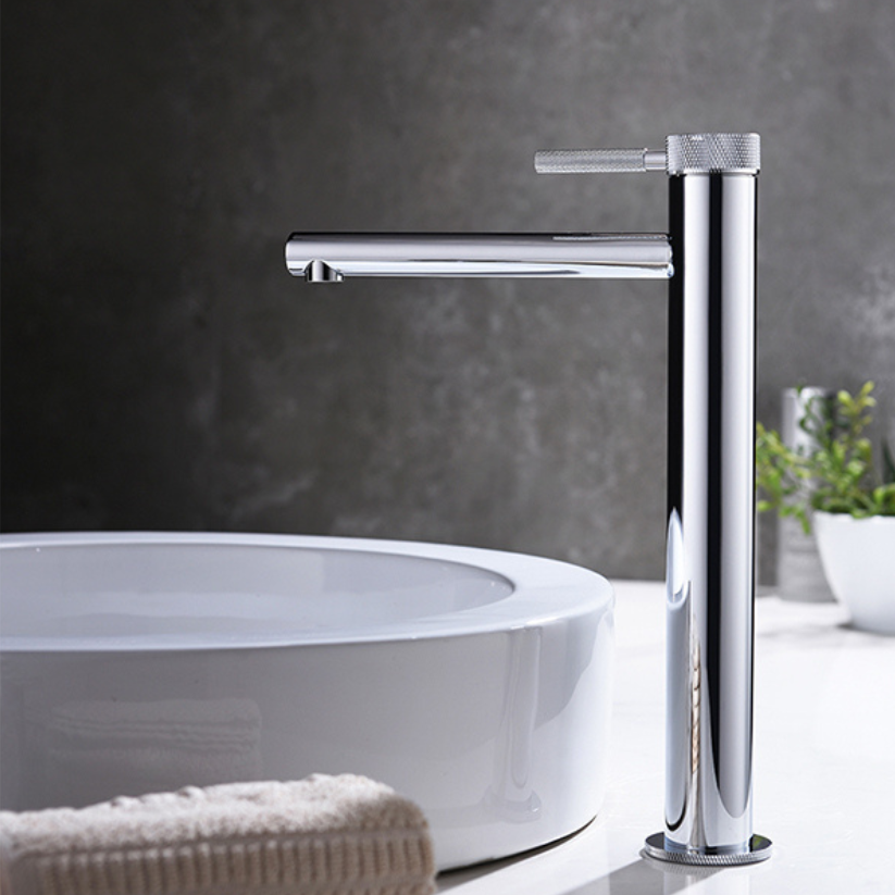 Hoge wastafelkraan Taylor - Chroom- 30.5 × 5.5 × 18 cm