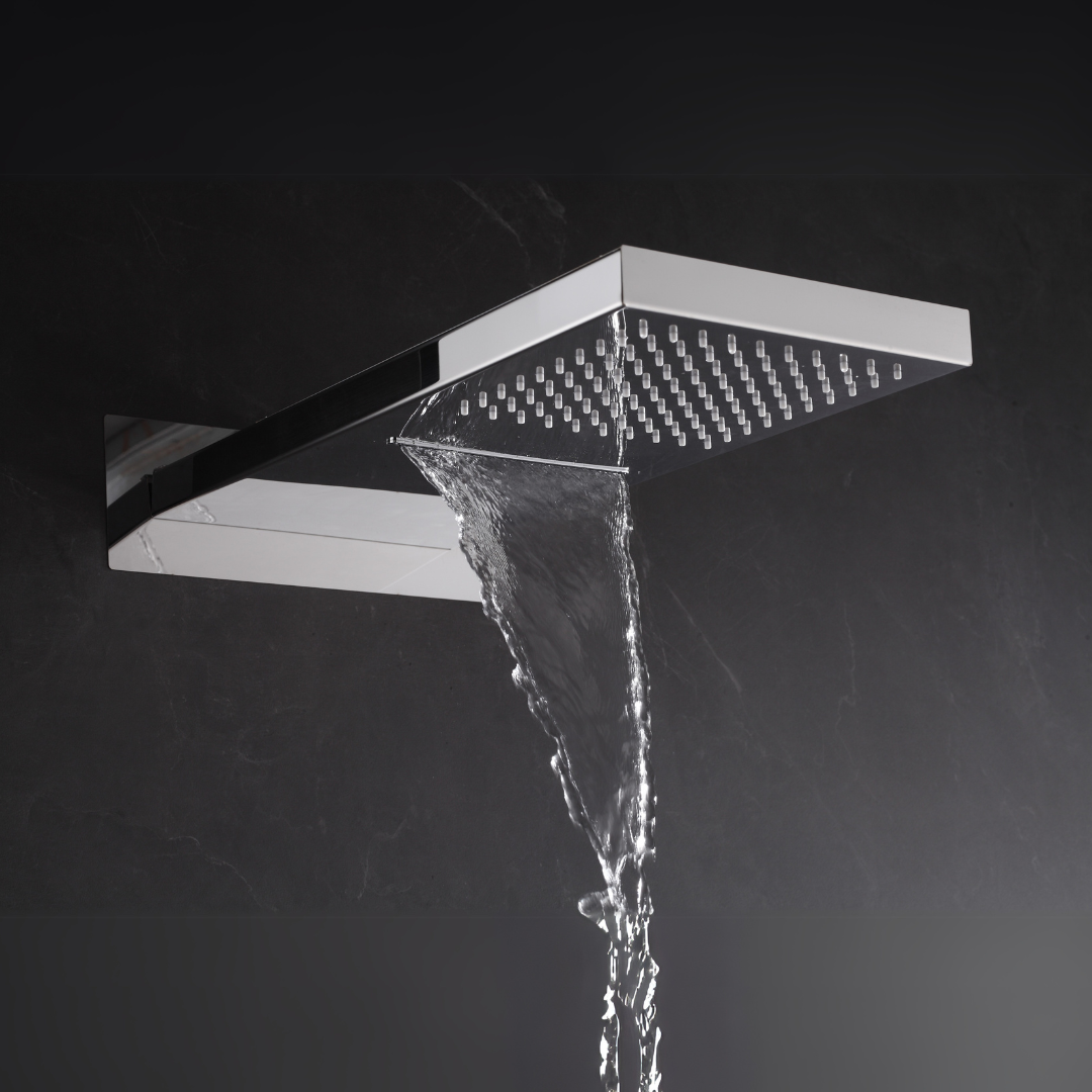 Thermostatisch Inbouw Regendoucheset - Jolanda - Chrome