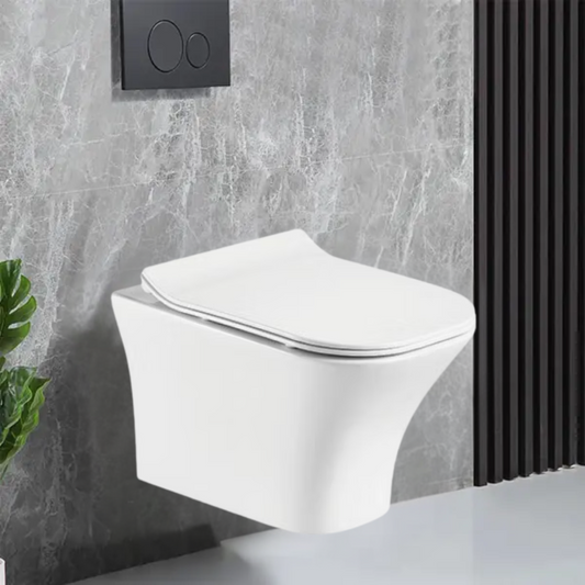 Opbouw Hangend Toilet - Firenze - Glans Wit - 490x340x360mm