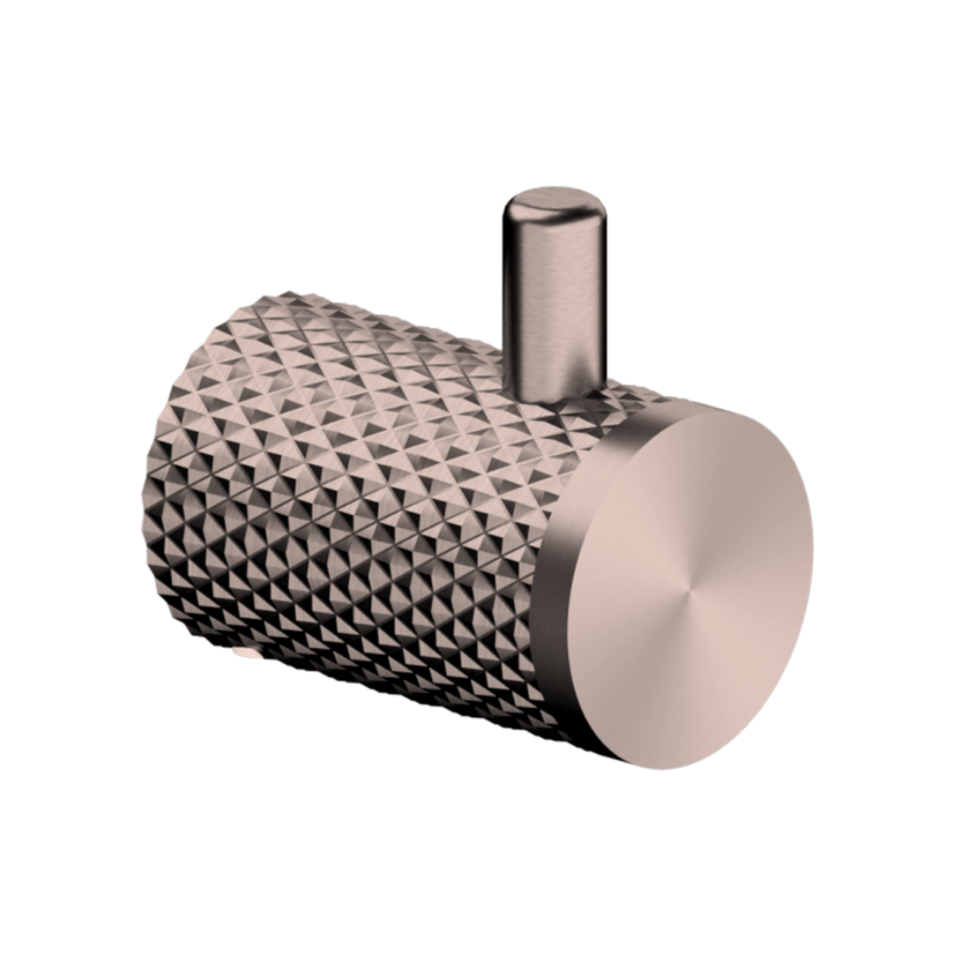 Handdoekhaak Valencia – Brushed bronze