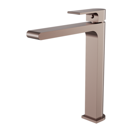 Hoge wastafelkraan Portofino - 1-Gats - Brushed bronze