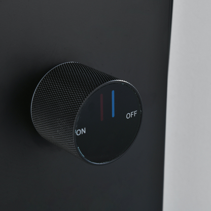 Douchepaneel Elena - LED - Digitaal display - Mat zwart- 145 × 18 × 65 cm