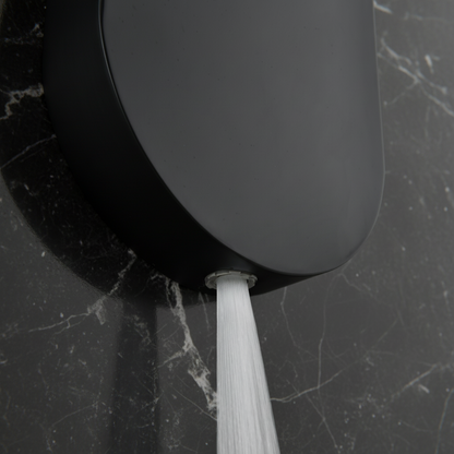 Douchepaneel Elena - LED - Digitaal display - Mat zwart- 145 × 18 × 65 cm