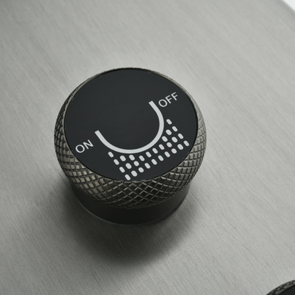 Douchepaneel Elena - LED - Digitaal display - Gunmetal grey - 145 × 18 × 65 cm