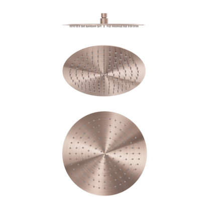 Douchekop Capri – Geborsteld brons - 300 mm