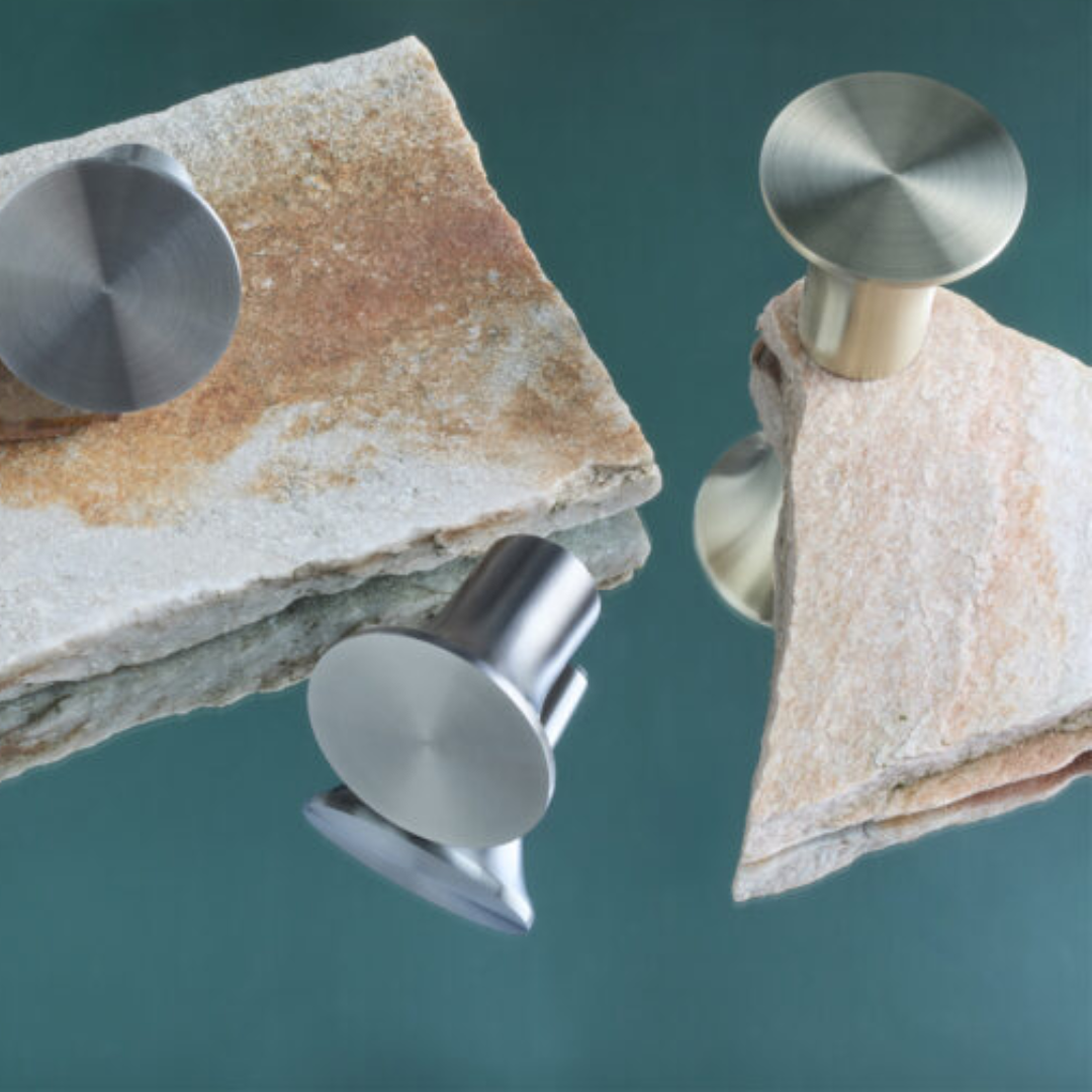 Handdoekhaak Capri – Brushed nickel