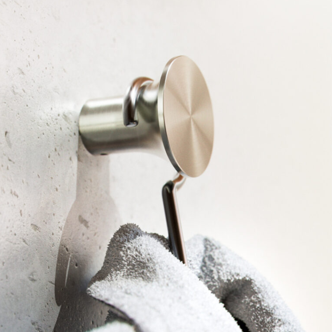 Handdoekhaak Capri – Brushed bronze