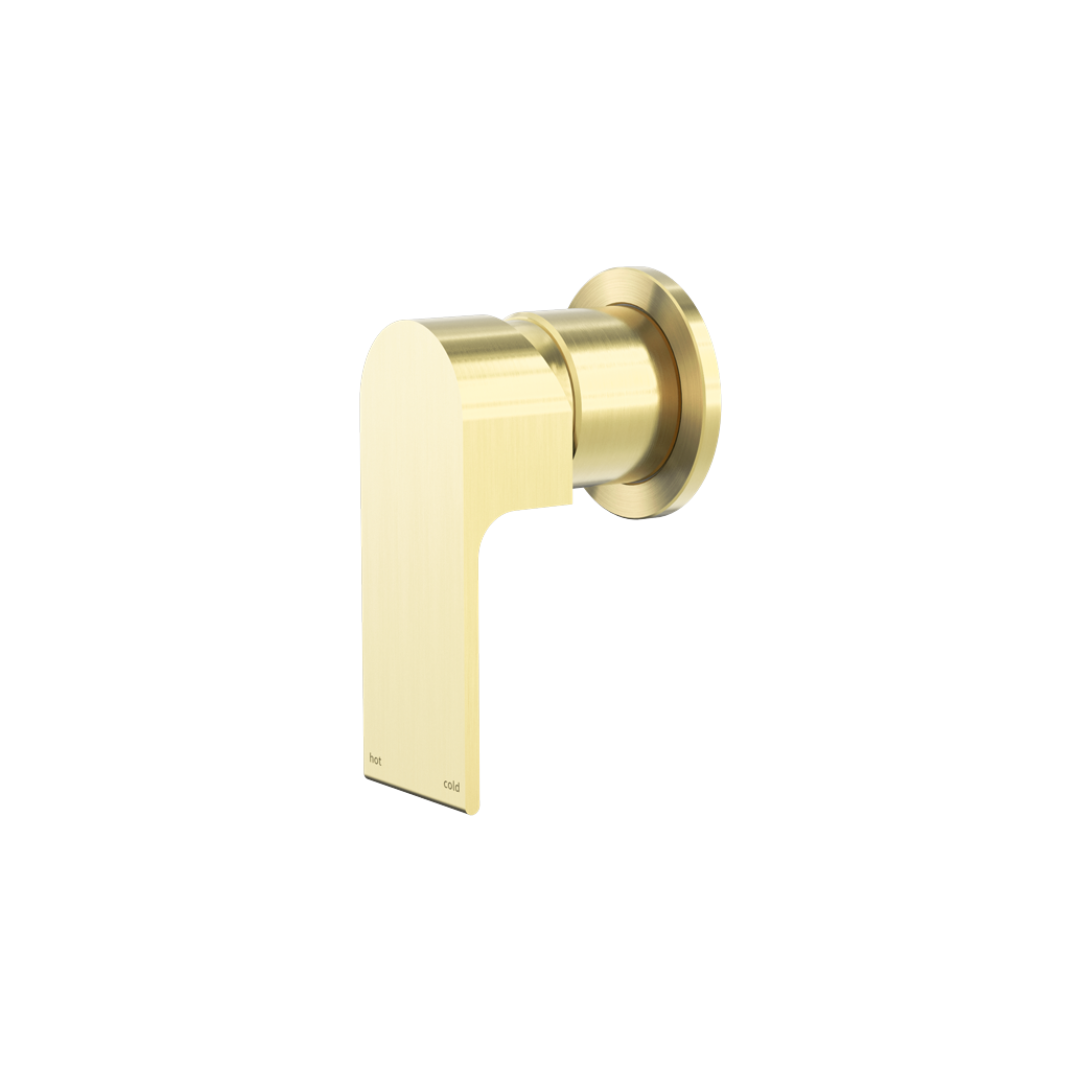 Regendoucheset Portofino - Brushed gold - Met inbouwmengkraan