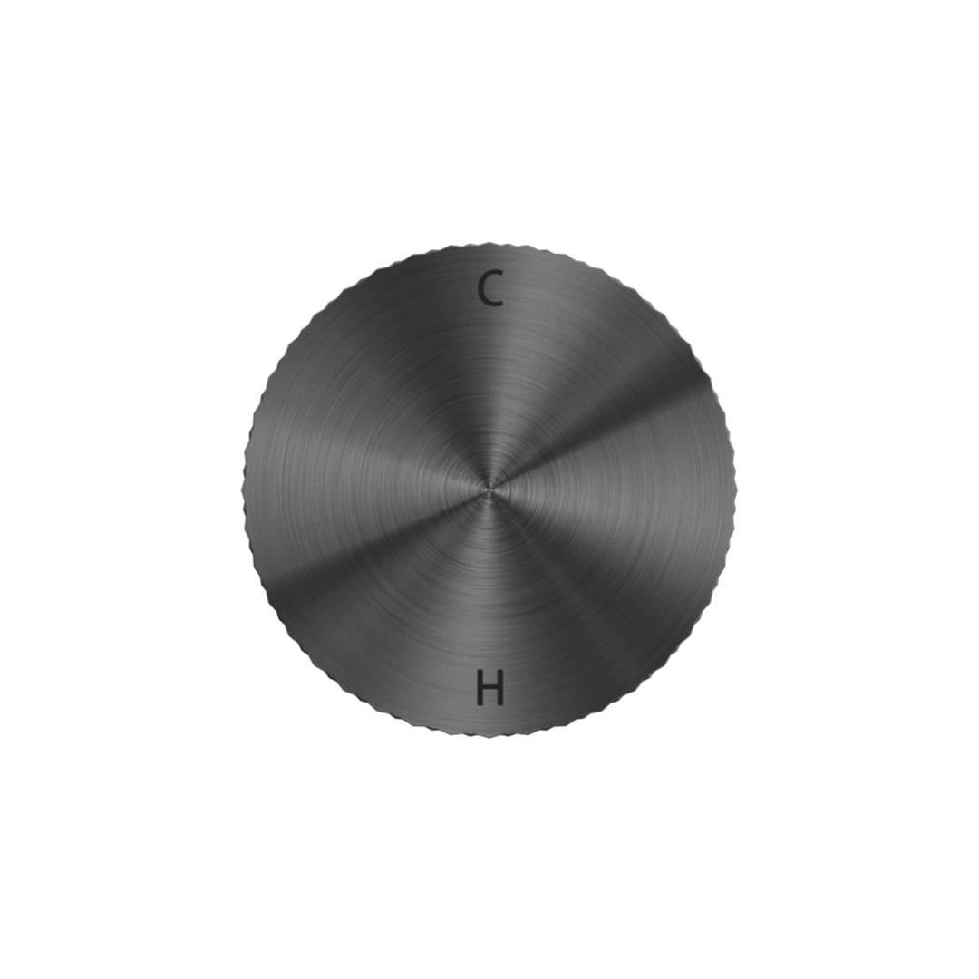 Inbouw Mengkraan Valencia - 1-Gats - Graphite