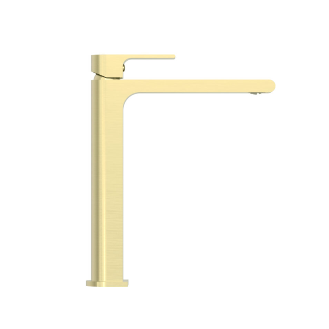 Hoge wastafelkraan Portofino - 1-Gats - Brushed gold