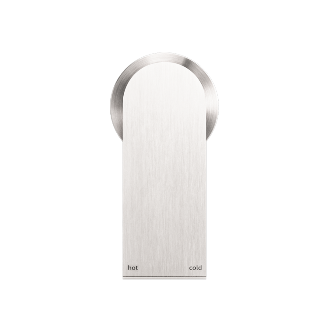 Inbouw mengkraan - Portofino – 60MM - 1-Gats - Brushed nickel