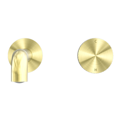 Inbouw wastafelkraan Valencia – Progressive - Brushed gold