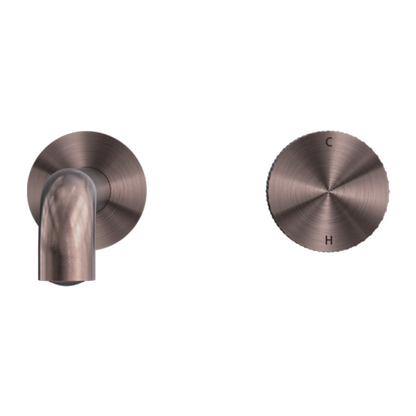 Inbouw wastafelkraan Valencia – Progressive - Brushed bronze