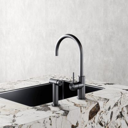 Keukenkraan Capri – Met handspray - Graphite
