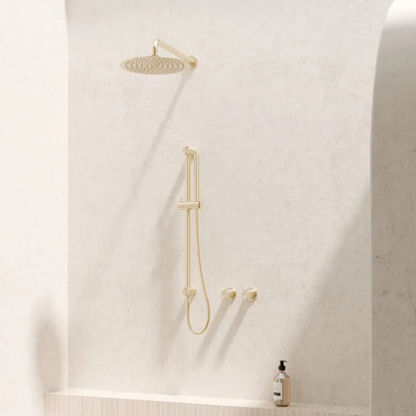 Inbouw mengkraan - Capri - 1-Gats - Brushed gold