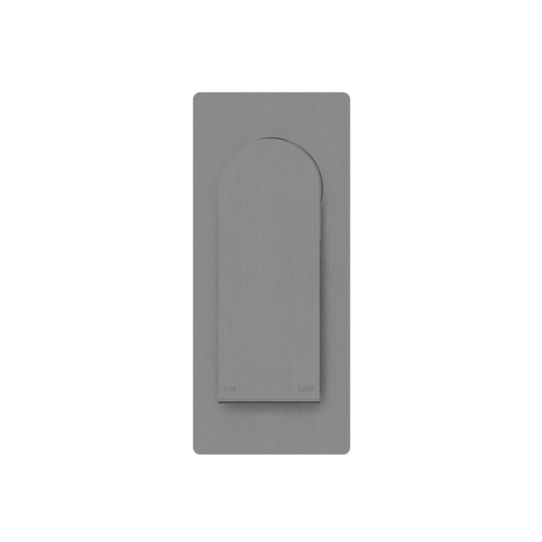 Inbouw mengkraan - Portofino - Gun metal grey