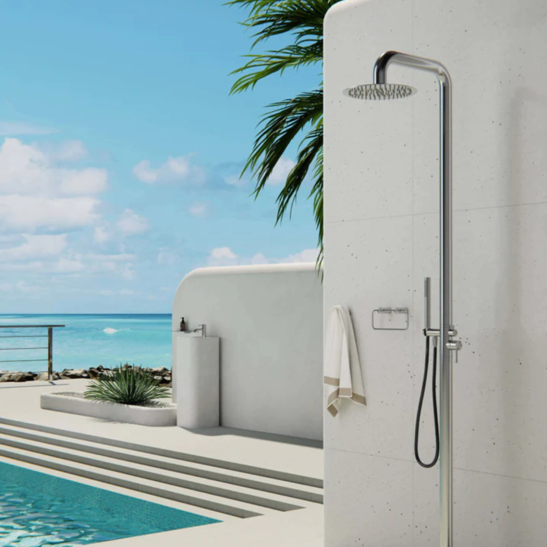 Handdoekring Capri – Brushed nickel