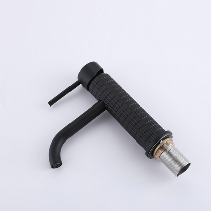 Opbouw wastafelkraan Angelica - Mat zwart - 15.9 × 12.2 × 5.5 cm