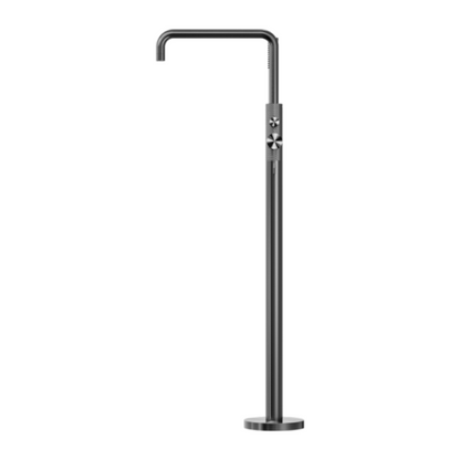 Vrijstaande badmengkraan Valencia - Staafhanddouche - Graphite