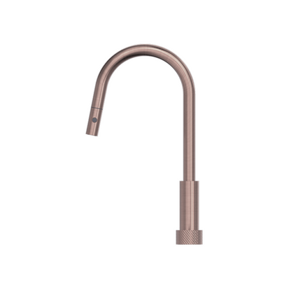 Keukenkraan Valencia – 2-Gats – Brushed Bronze