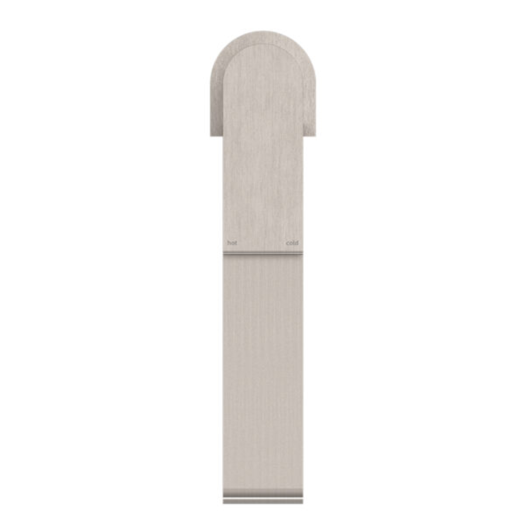 Hoge wastafelkraan Portofino - 1-Gats - Brushed nickel