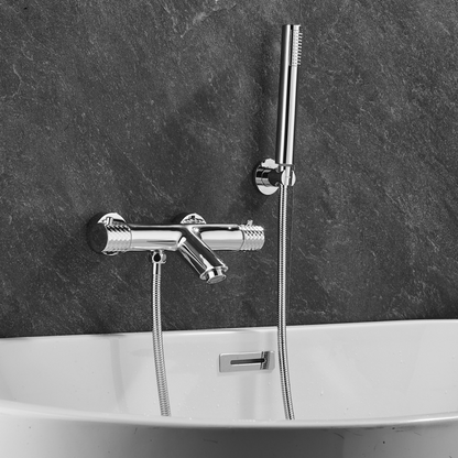Thermostatische opbouw badkraan - Alessandra - Chroom