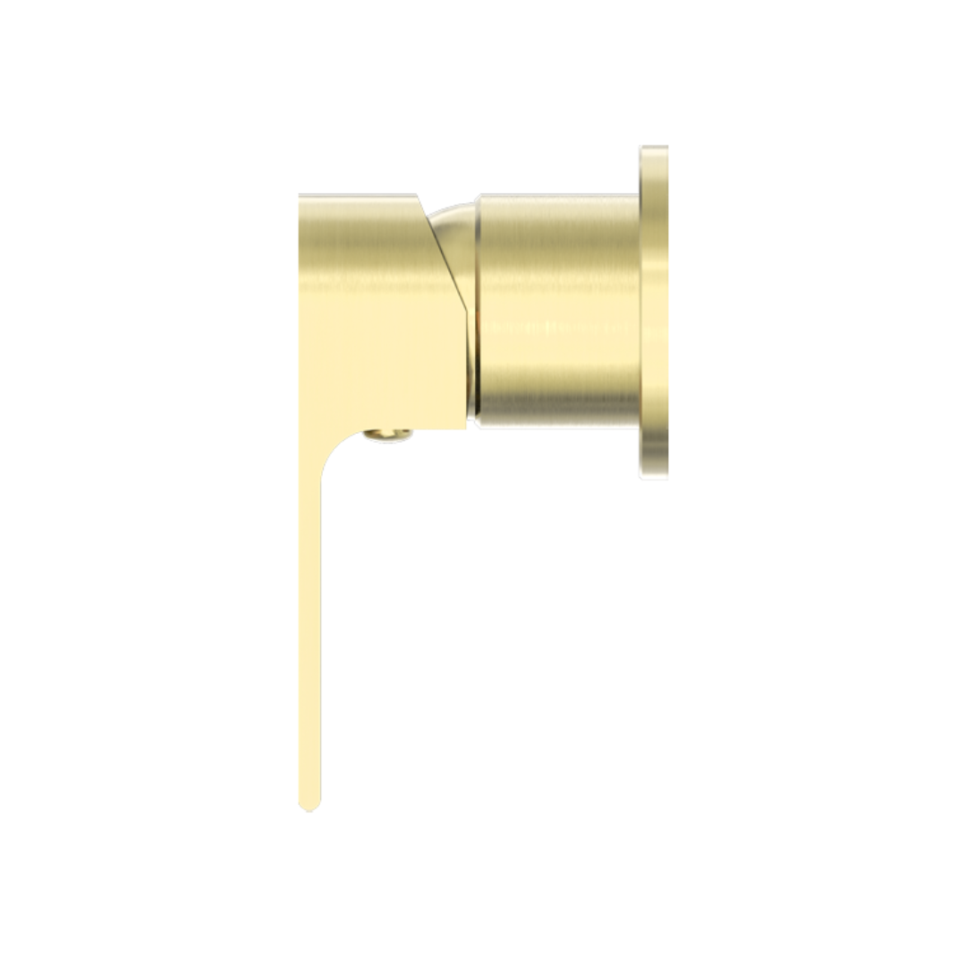 Regendoucheset Portofino - Brushed gold - Met inbouwmengkraan