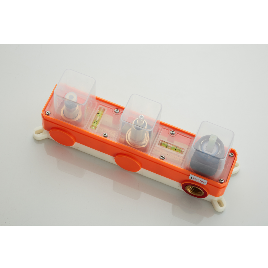 Thermostatische Inbouw Regendoucheset - Carla - Mat zwart