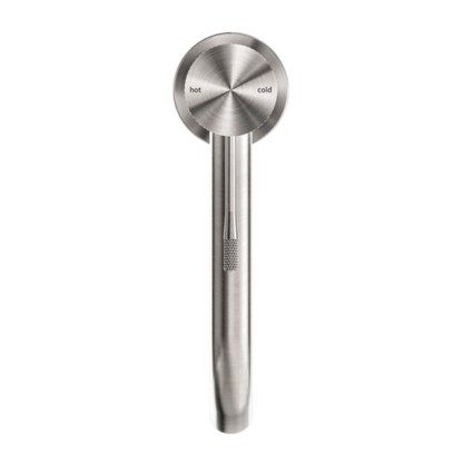 Hoge wastafelkraan Valencia - 1-Gats - Brushed nickel