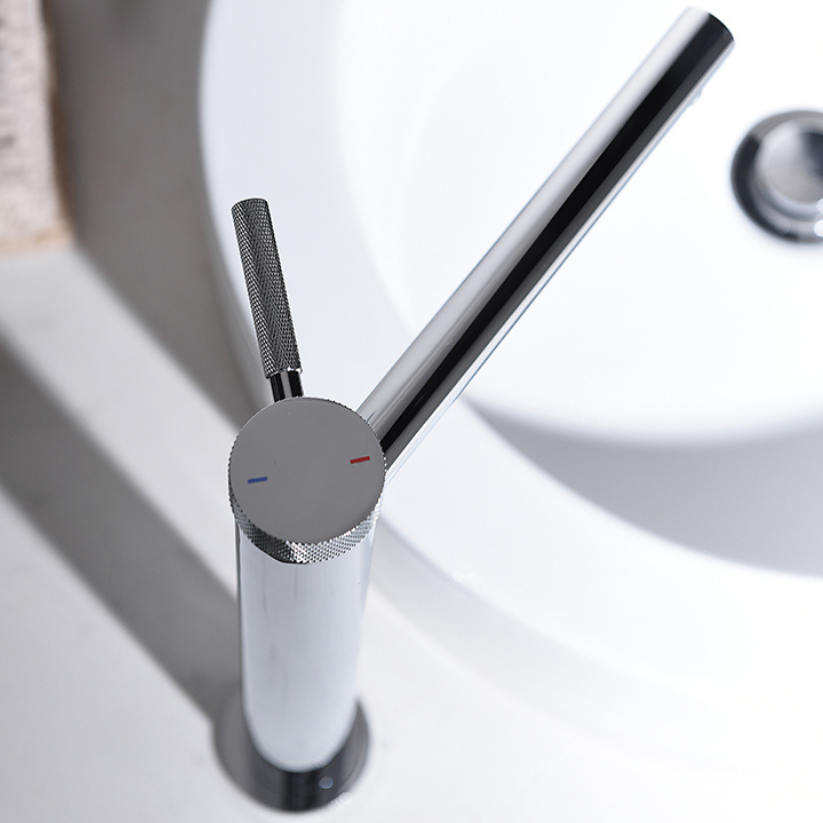 Hoge wastafelkraan Taylor - Chroom- 30.5 × 5.5 × 18 cm