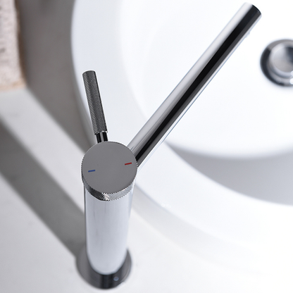 Hoge wastafelkraan Taylor - Chroom- 30.5 × 5.5 × 18 cm