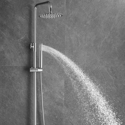 Thermostatisch opbouw regendoucheset - Julio - Chroom