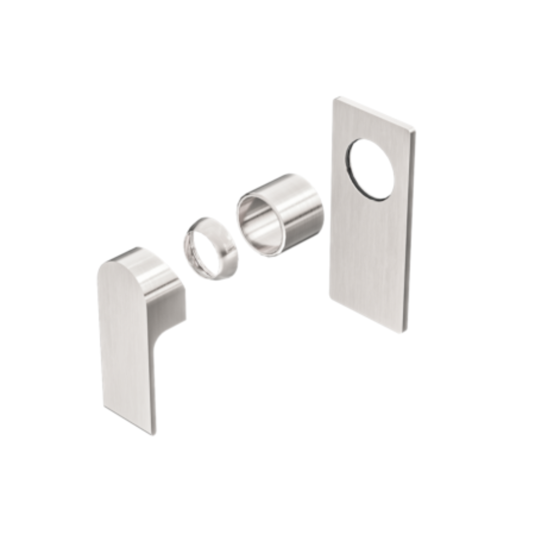 Inbouw mengkraan - Portofino - Brushed nickel