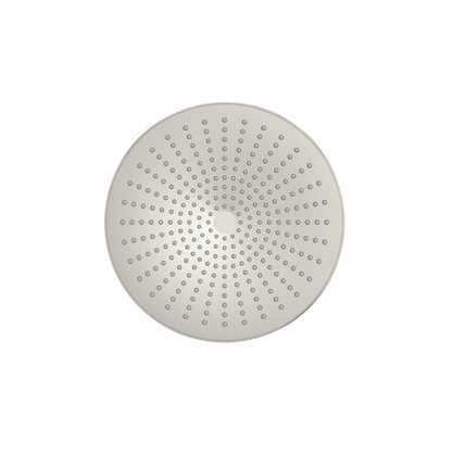 Douchekop Valencia – Brushed nickel - 250mm