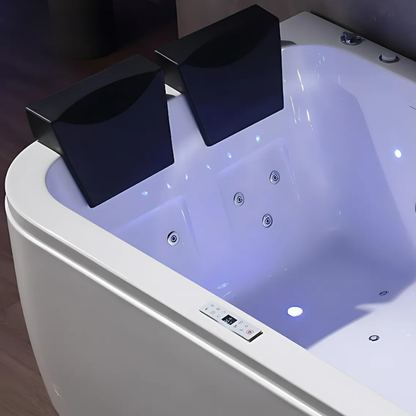 Opbouw Massagebad – Isabella – Glans Wit – 170x115x72 cm