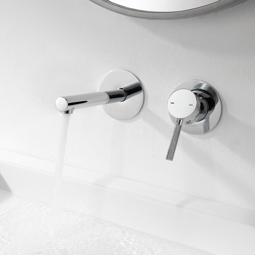 Inbouw wastafelkraan Taylor - Chroom - Incl. inbouwdeel