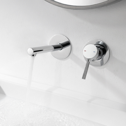 Inbouw wastafelkraan Taylor - Chroom - Incl. inbouwdeel